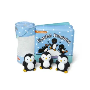 Playful Penguins Bath Book & Toys