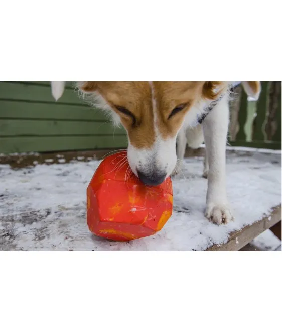 Ruffwear Gnawt-a-Rock™ Natural Rubber Treat Dispenser Throw Dog Toy (Blue Pool)