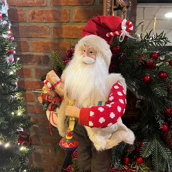 Santa Figure with Toys