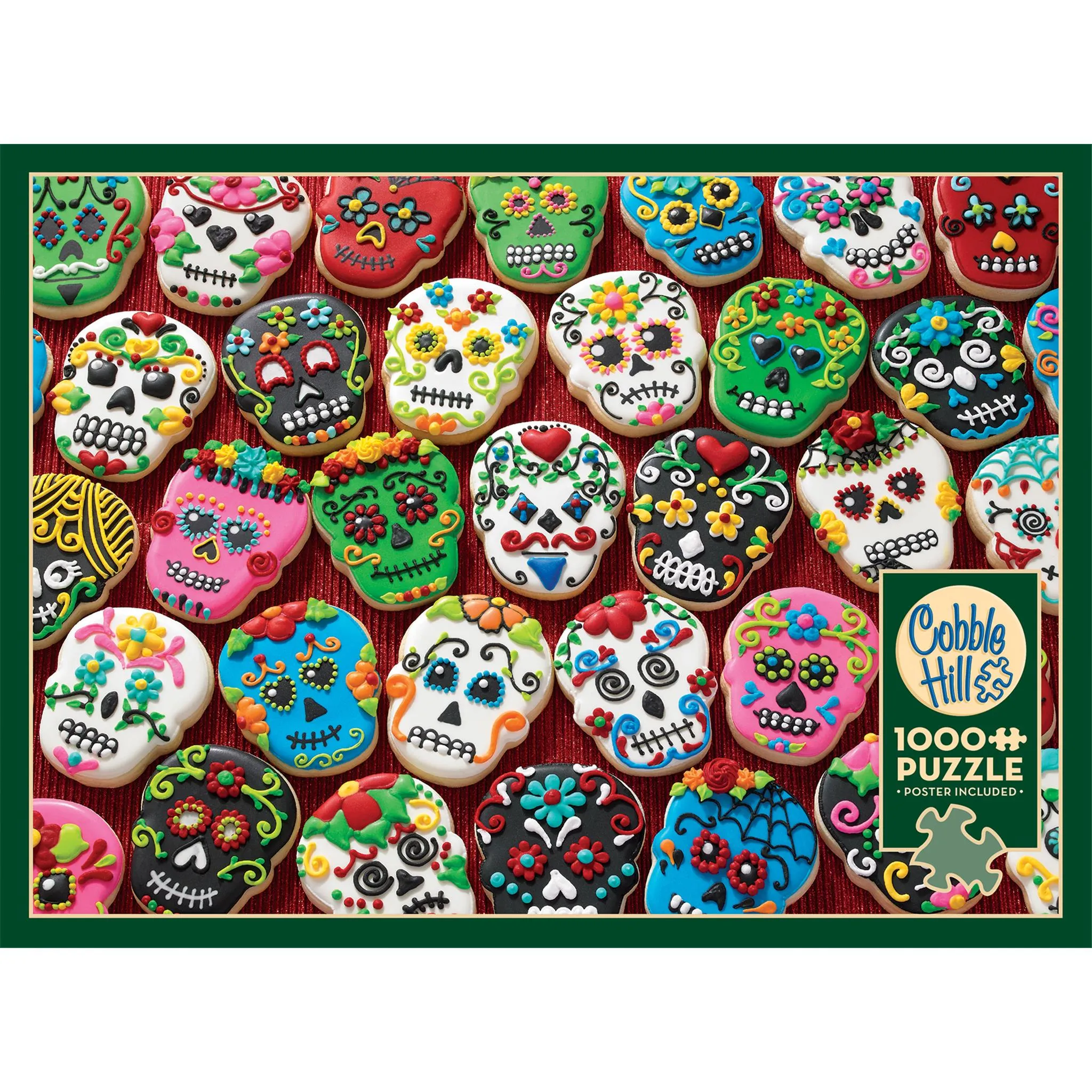 Sugar Skull Cookies 1000 Piece Puzzle Cobble Hill