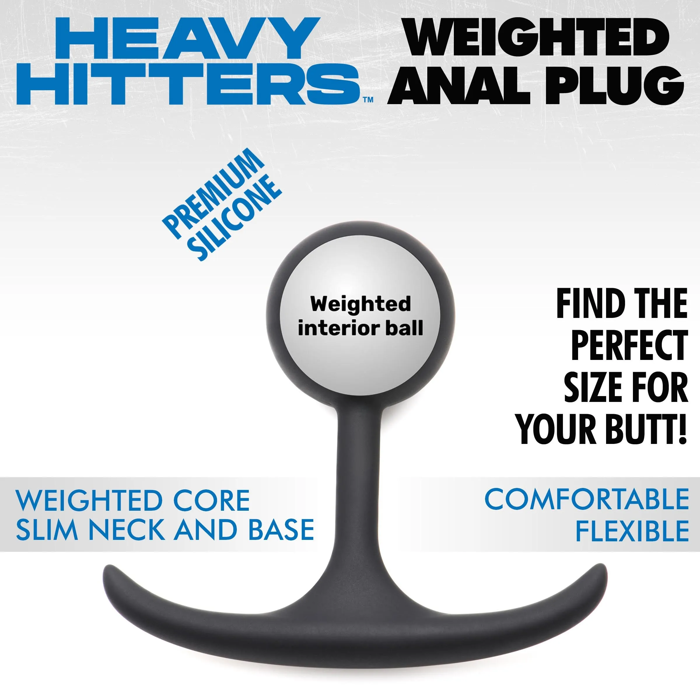 Weighted Anal Plug - XL