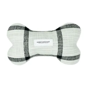 Windowpane Bone Squeaky Toy