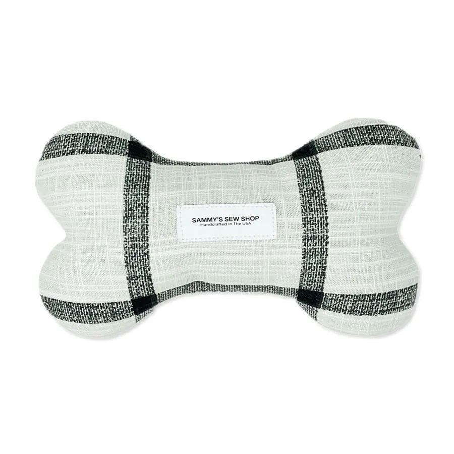 Windowpane Bone Squeaky Toy