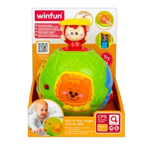 Winfun Roll N Pop Jungle Activity Ball