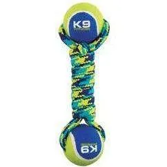 Zeus K9 Fitness Double Tennis Ball Rope Dumbbell