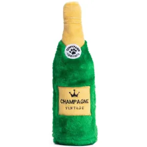 Zippy Paws Happy Hour Squeaky Crusherz Champagne Toy for Dogs