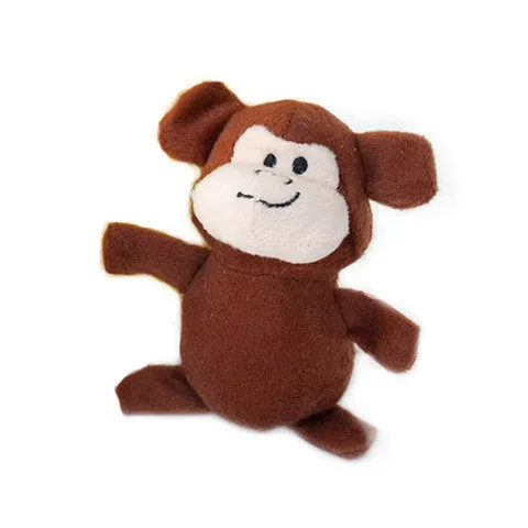 ZippyPaws Burrow Monkey 'n Banana Dog Toy